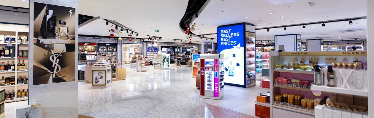 Nice Airport Shopping: online shopping and collection at the gate, lounge or duty free