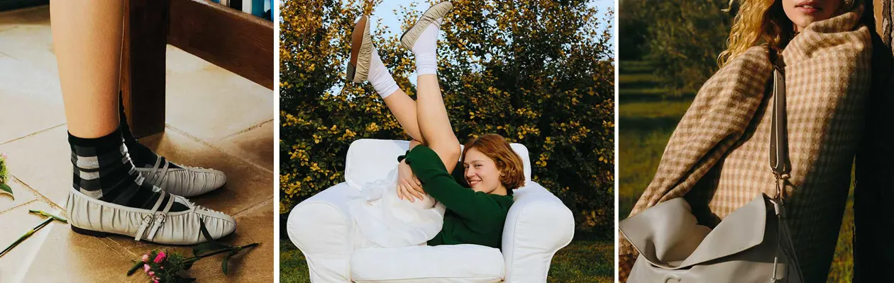Coccinelle anticipates winter with new bags and ballet flats