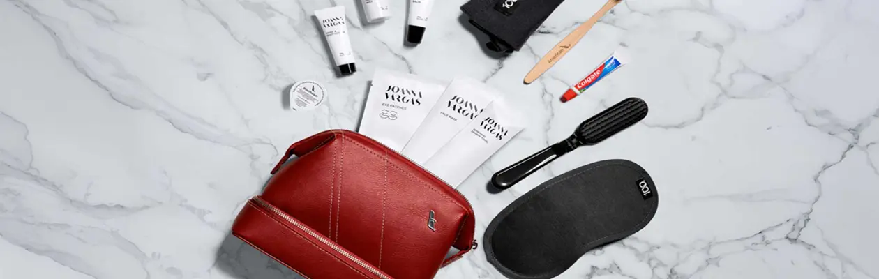 Amenity kit e pigiami dedicati al centenario di American