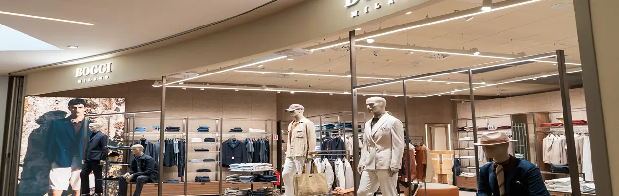 Boggi Milano rinnova lo spazio a BGY