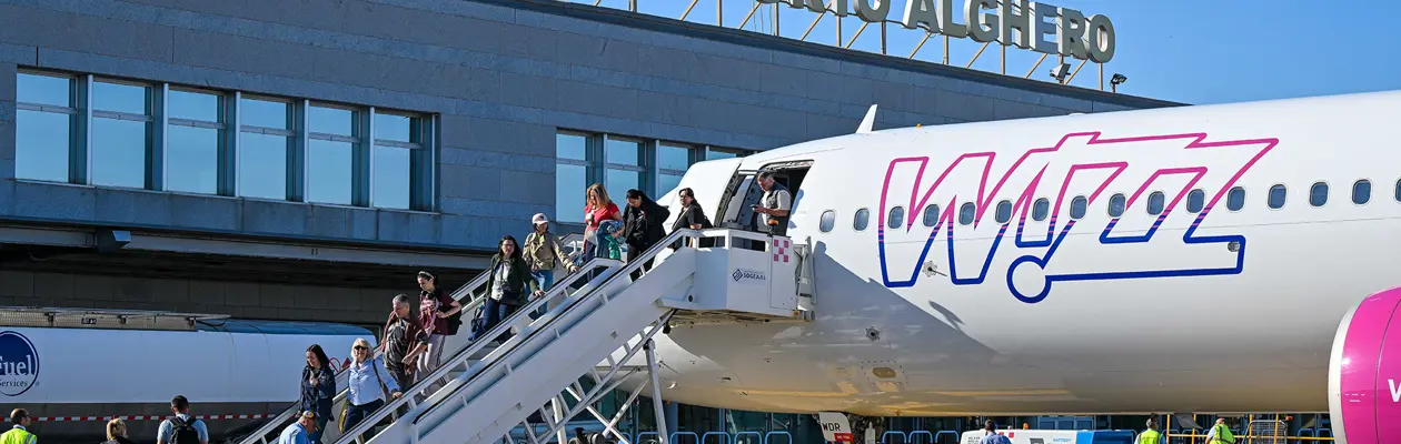 Wizz Air apre il nuovo volo Alghero-Venezia
