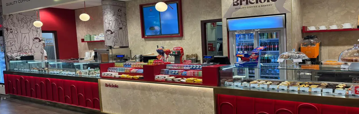 Briciole is renewed at Milan Linate and Milan Malpensa airports