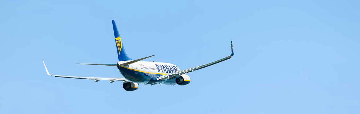 Nuove rotte Ryanair da Milano Bergamo