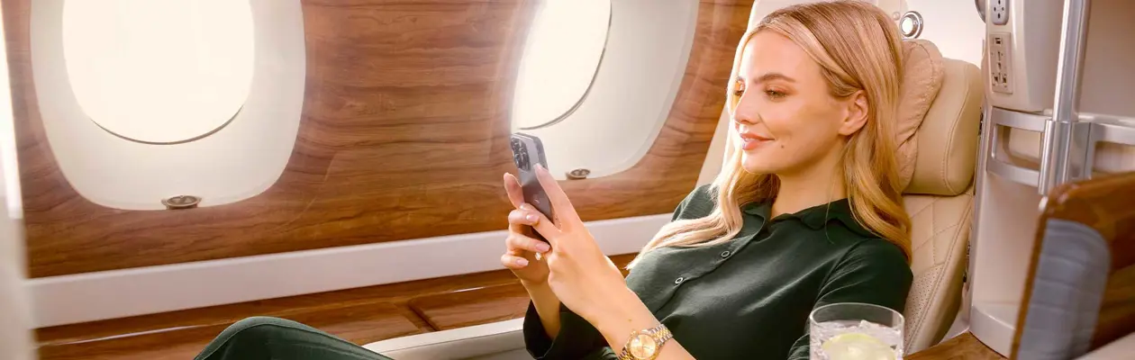 Emirates brings Starlink to the A380