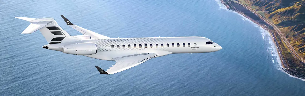 Bombardier Global 8000 autorizzato ad atterrare al London City Airport