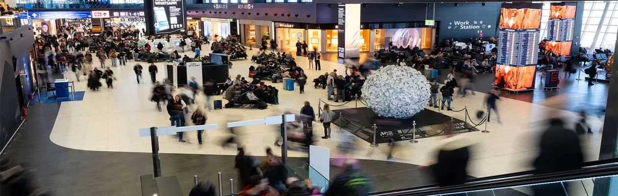 Rome Fiumicino awarded at the Routes World Awards 2026