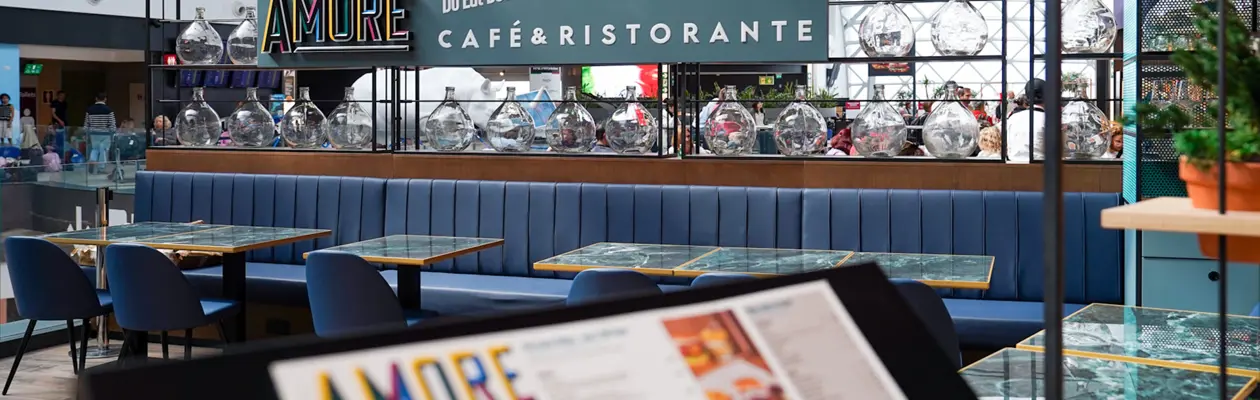 New Amore restaurant in Rome Fiumicino