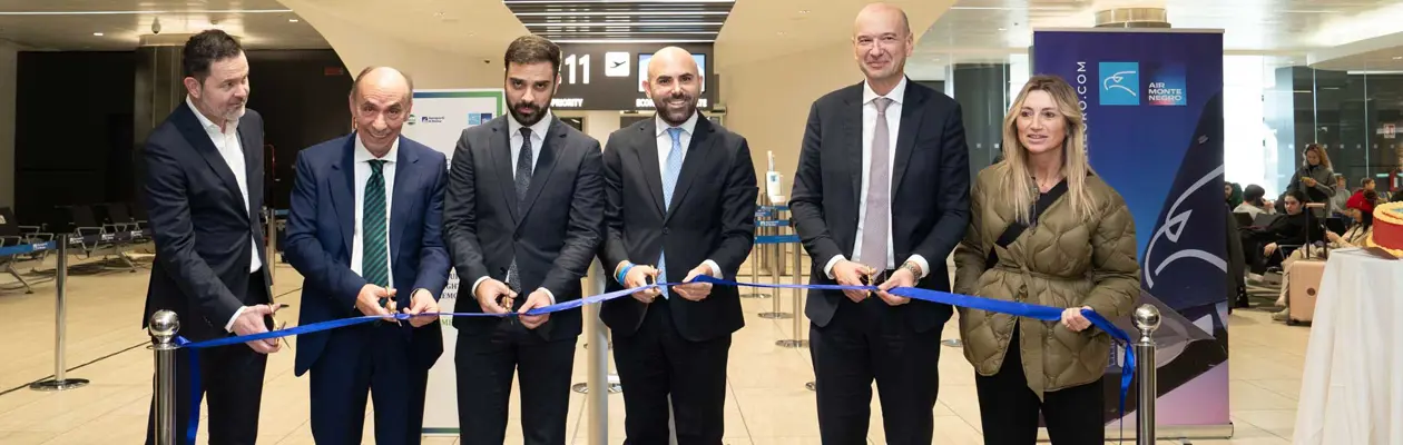 Nuovo volo da Roma Fiumicino a Podgorica