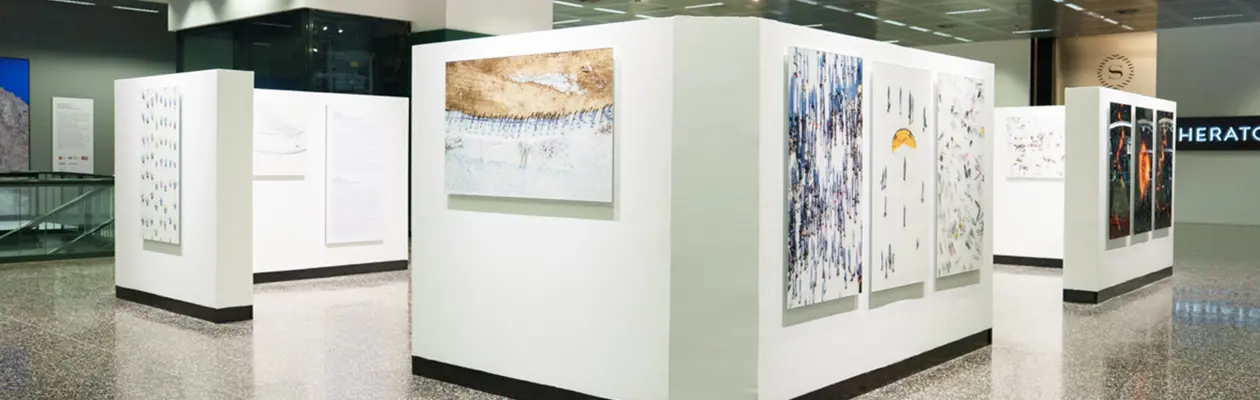 "White Entropy": art meets travel at Malpensa