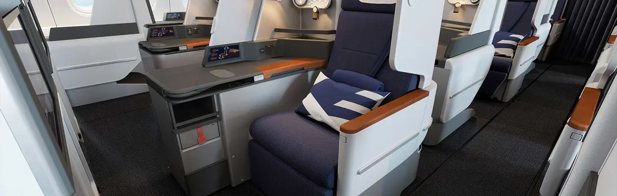 Retrofit of Lufthansa Business Class
