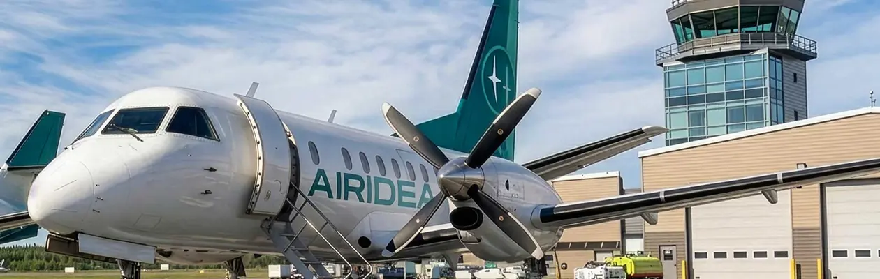 Airidea connects Milan Bergamo airport to Genoa, Perugia and Rimini