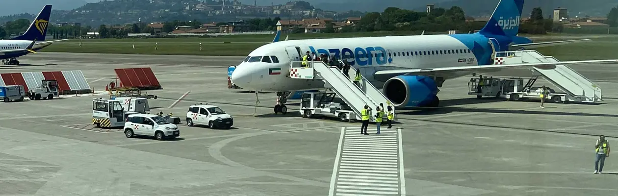 Jazeera Airways inaugurates flight between Kuwait City and Milan Bergamo Airport