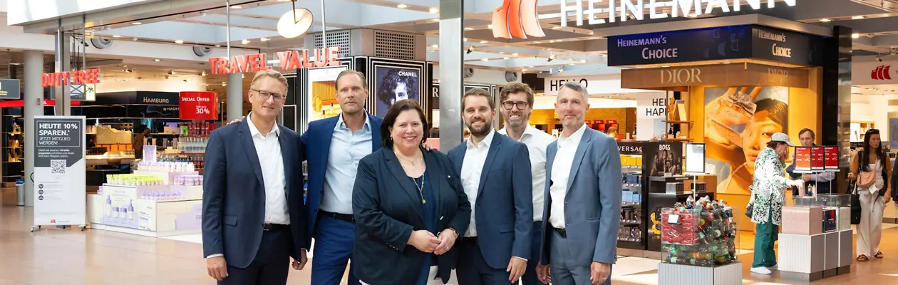 Aeroporto di Amburgo e Gebr. Heinemann: partnership estesa fino al 2037