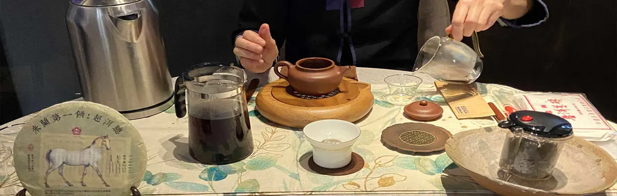 The Pu'Er tea experience in Hong Kong