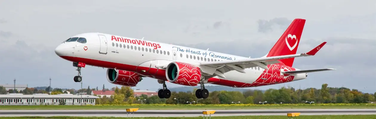 AnimaWings vola a Olbia dalla Romania