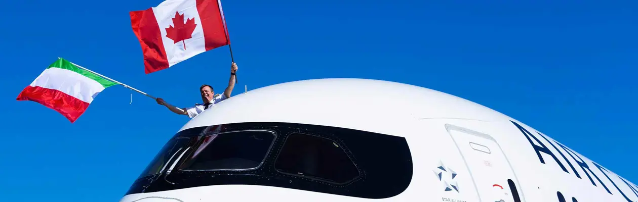 Decolla con Air Canada il nuovo volo Napoli-Montréal