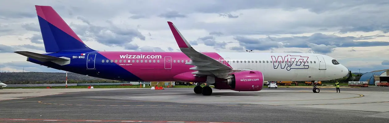Wizz Air vola da Trieste a Pristina