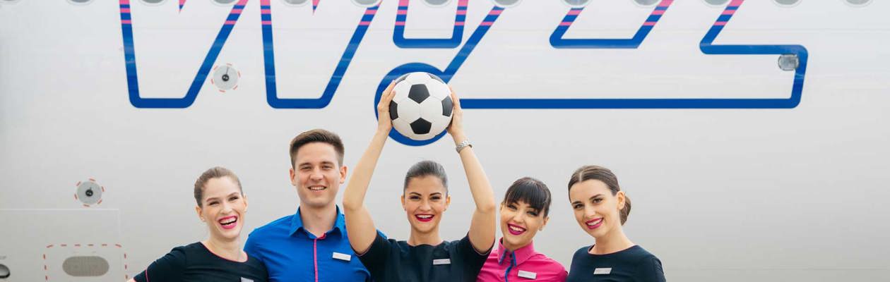 Voli dall’Italia per le partite della nazionale con Wizz Air