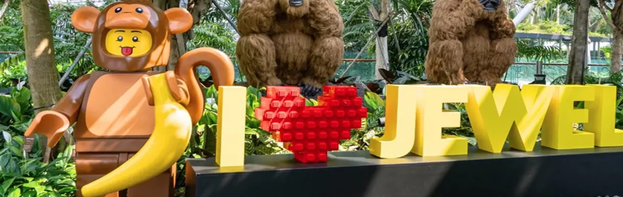 Jewel Changi flourishes with LEGO Botanicals