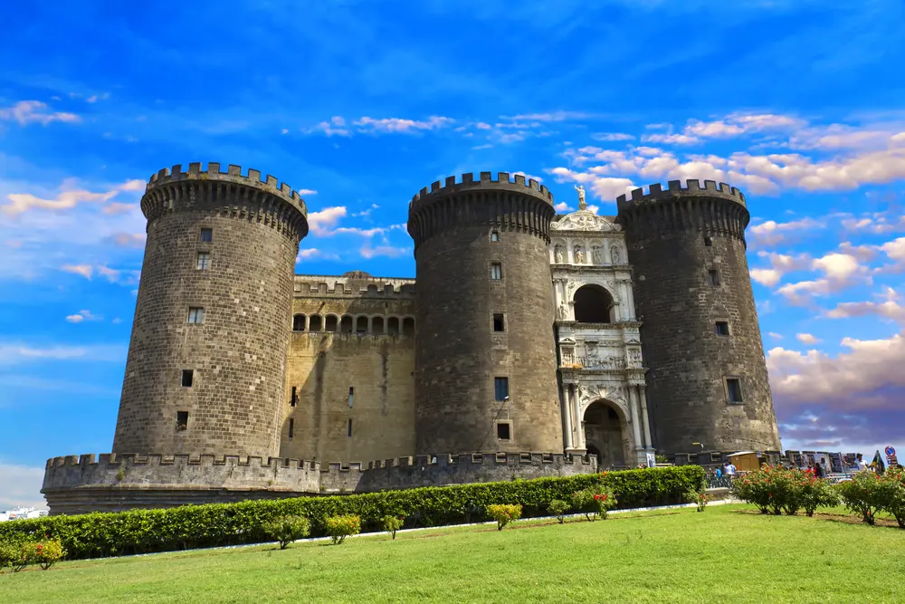 Castello Maschio Angioino or Castel Nuovo, Naples.