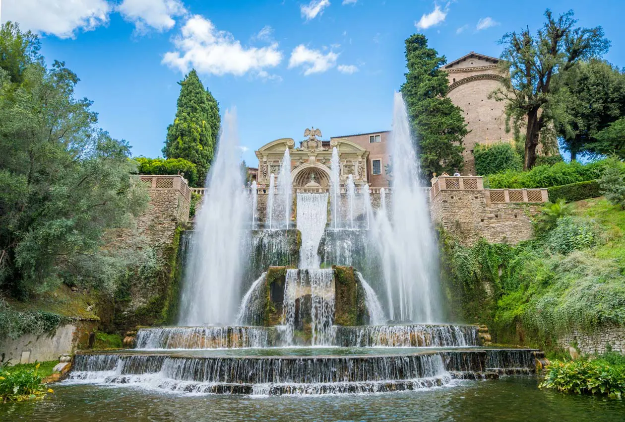 Villa d'Este a Tivoli Foto: Copyright © Sisterscom.com / Depositphotos