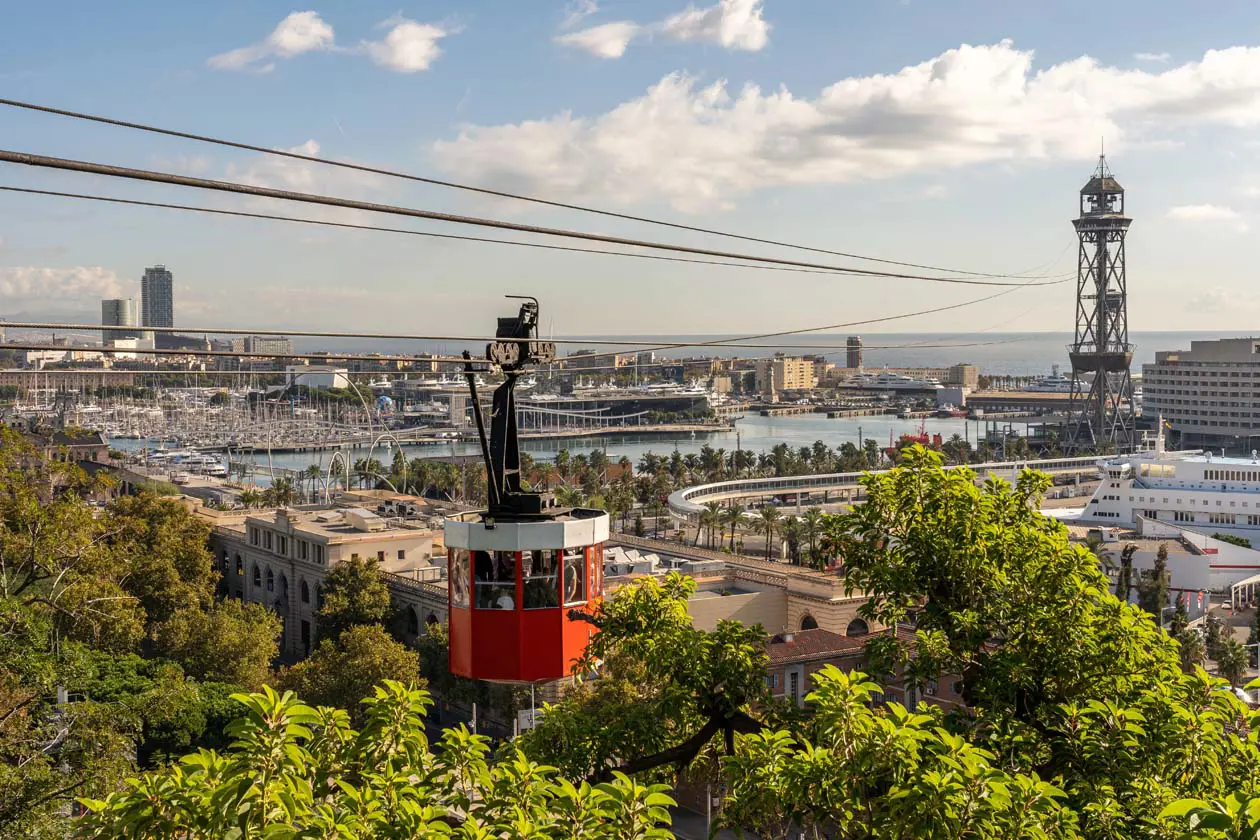 Barcellona, funicolare che porta a Montjuïc Foto: Copyright © Sisterscom.com / Depositphotos