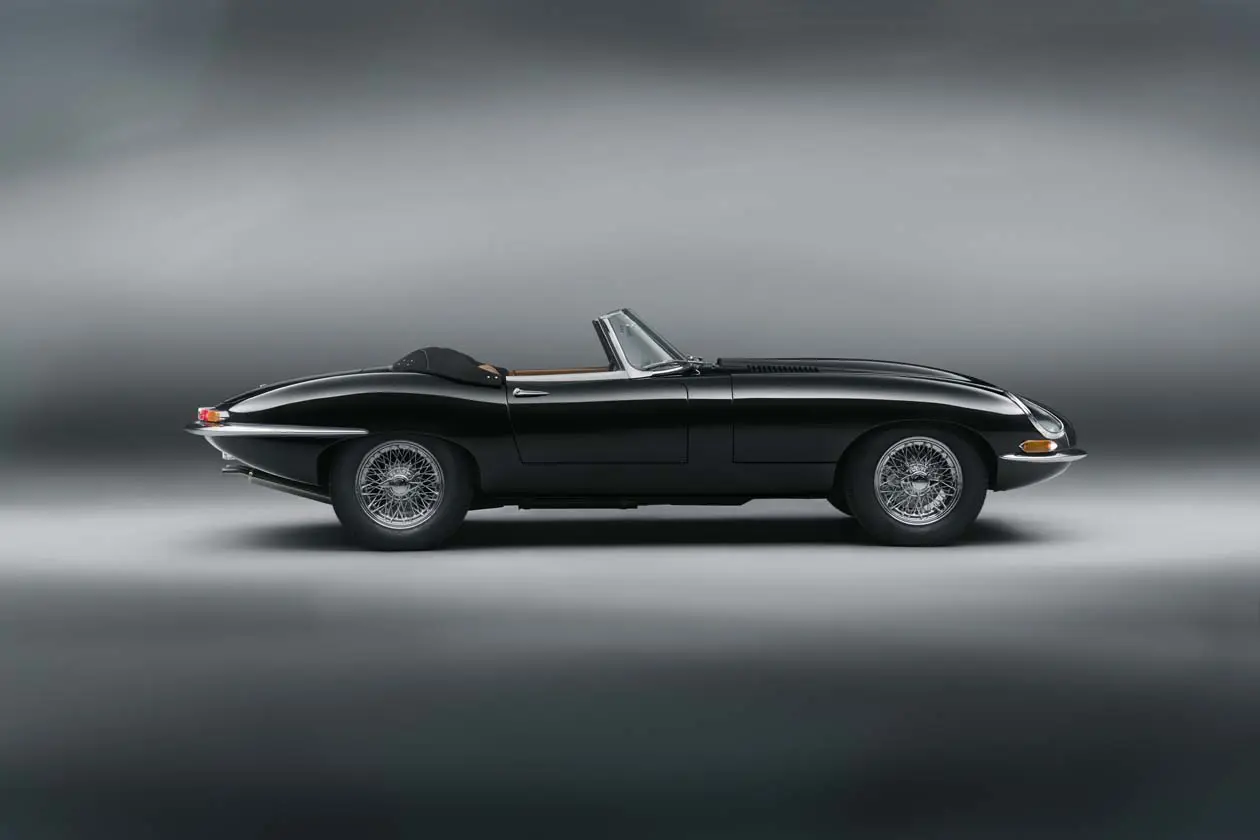 Jaguar Classic E‑type Commemorative Copyright © Jaguar Classic