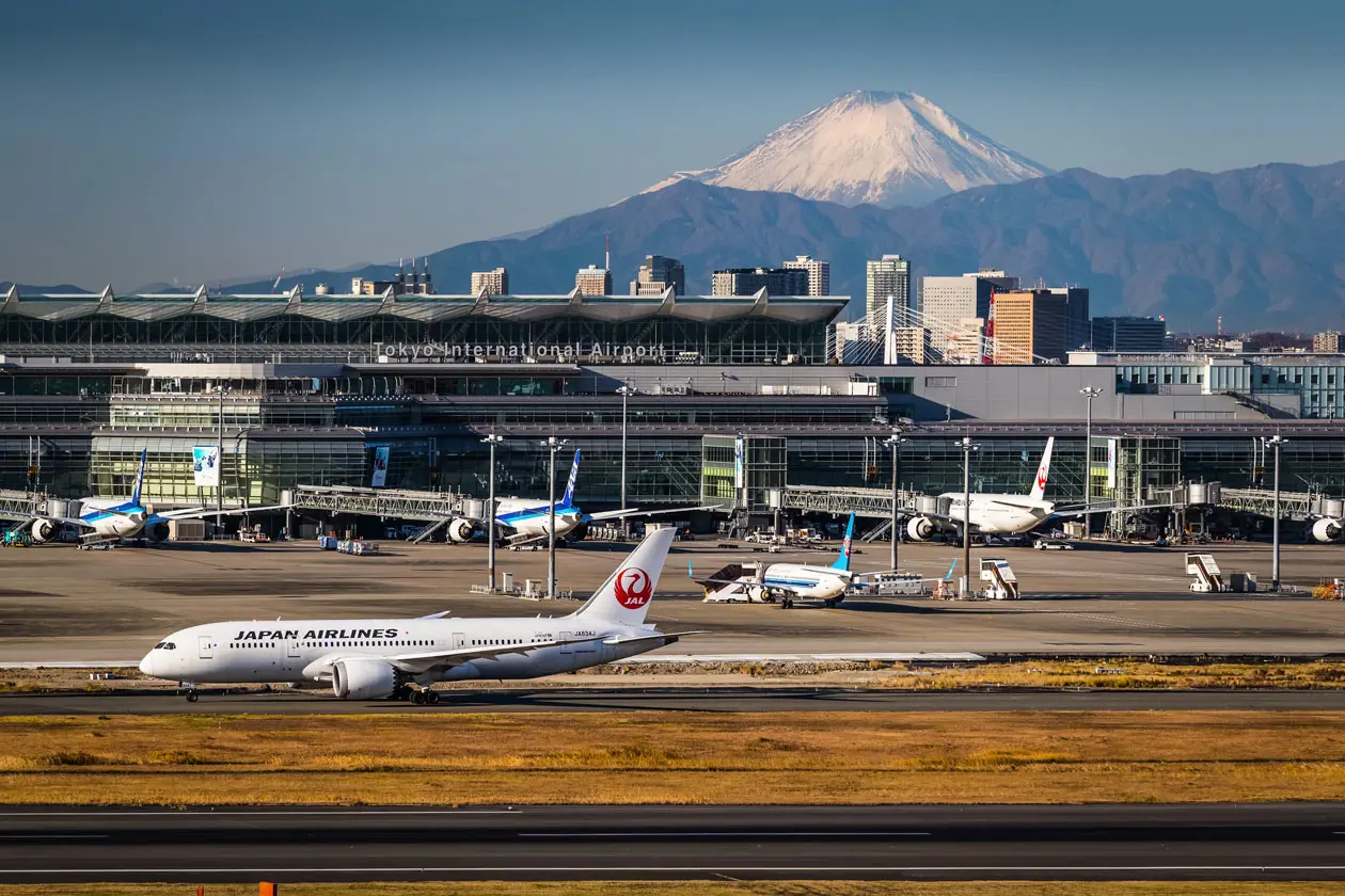 Aeroporto di Haneda. Foto: Copyright © Sisterscom.com / Depositphotos