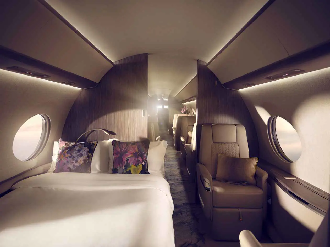 Qatar Executive G700 Interiors. Copyright © Gruppo Qatar Airways