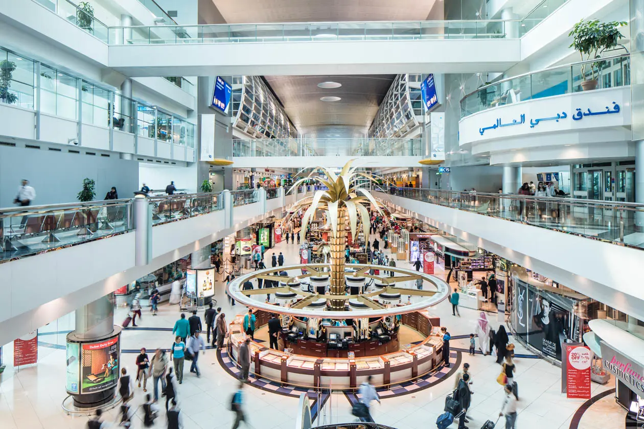 Concourse C, DXB Airport Foto: Copyright © Aeroporto di Dubai