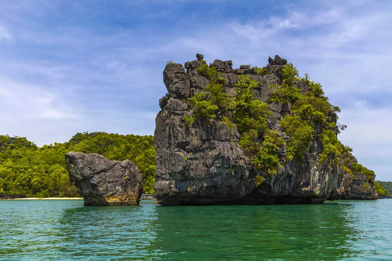 Kilim Karst Geoforest Park, Langkawi, Malesia Foto: Copyright © Sisterscom.com / Depositphotos