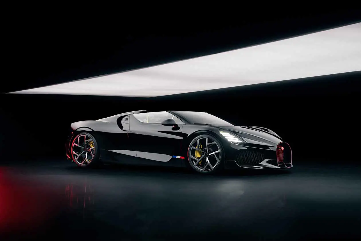 BUGATTI, Jean Bugatti, W16 Mistral. Copyright © Bugatti Automobiles