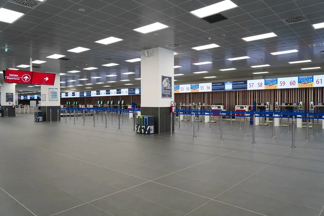 I nuovi controlli di sicurezza di Milan Bergamo Airport  Foto: Copyright © Avion Tourism Magazine - Sisterscom.com