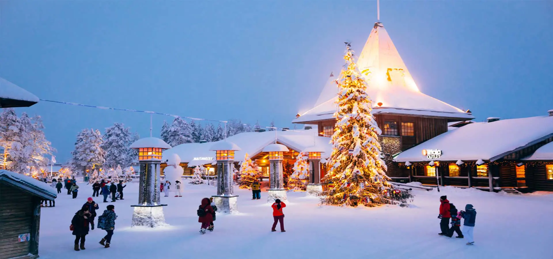 Casa di babbo Natale a Rovaniemi. Copyright © Ente del Turismo Finlandese