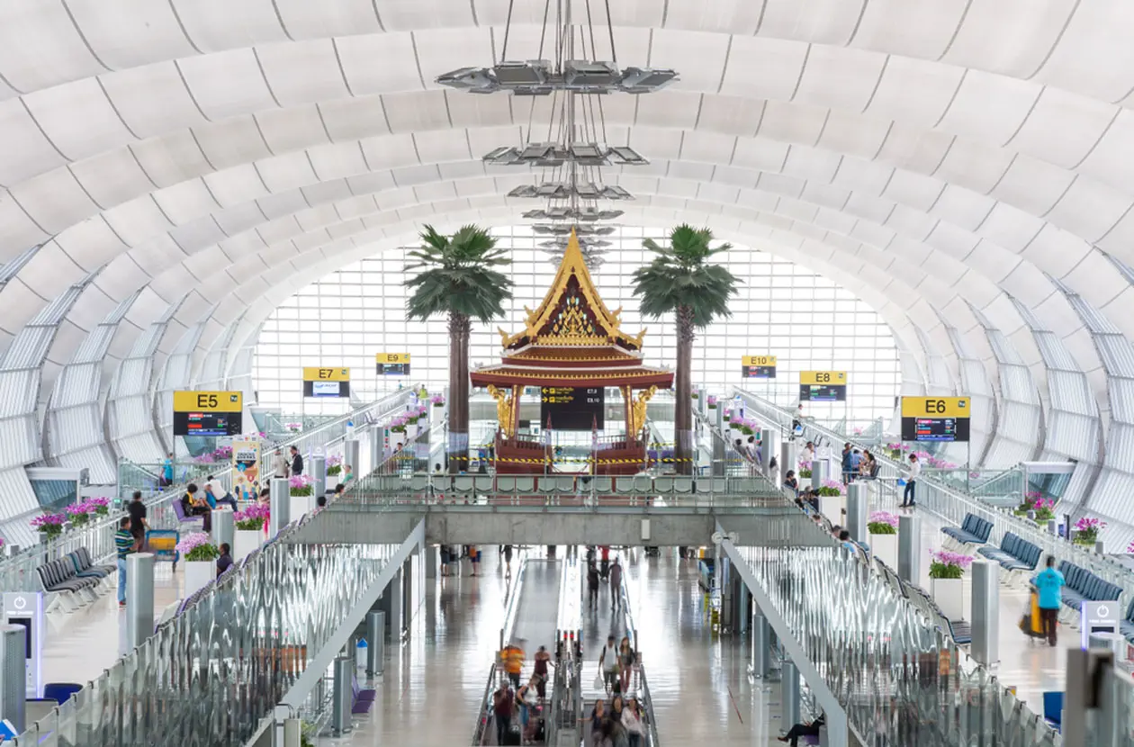 Bangkok Suvarnabhumi International Airport Copyright © Sisterscom.com / Shutterstock