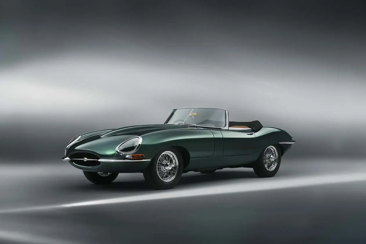 Jaguar Classic E‑type Commemorative Copyright © Jaguar Classic