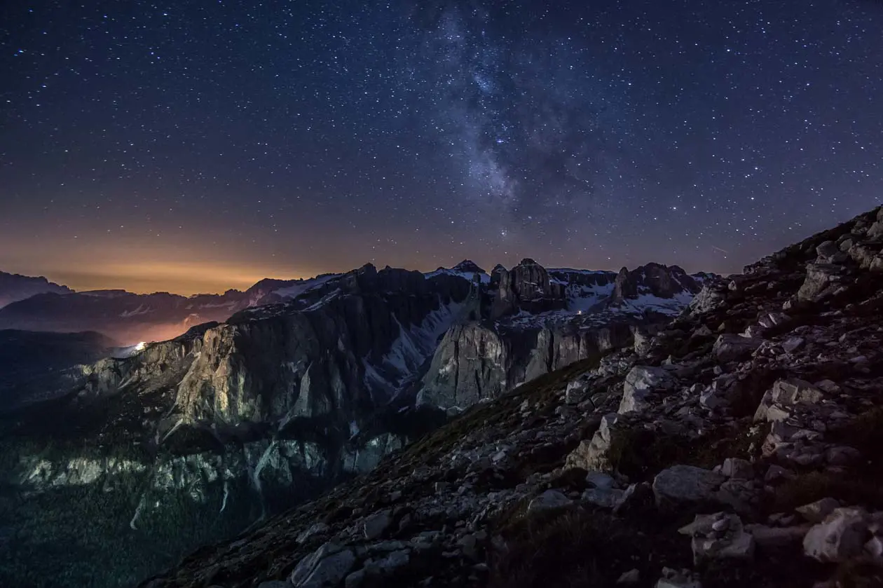 Stelle, San Vigilio Foto: Copyright © Dolomites Star Party Alex Moling
