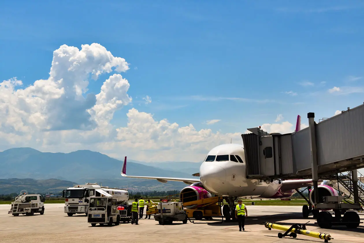 Skopje airport. Foto: Copyright © Sisterscom.com&nbsp;/&nbsp;Depositphotos