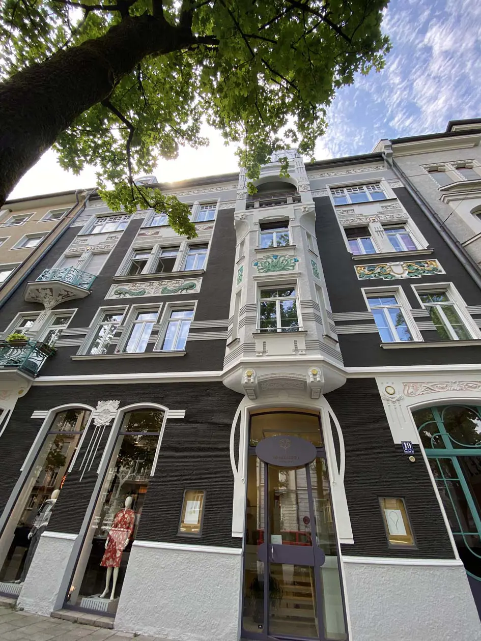 Quartiere di Schwabing a Monaco di Baviera Foto: Copyright © Avion Tourism Magazine / Sisterscom.com