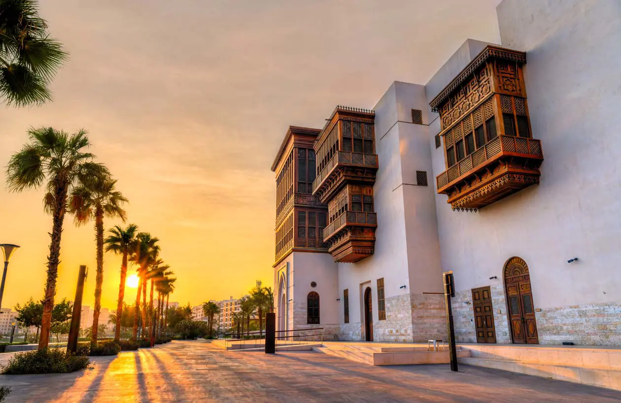 Jeddah,&nbsp;quartiere Al-Balad, Patrimonio dell'Umanità&nbsp;Copyright © Sisterscom.com /&nbsp;Depositphotos