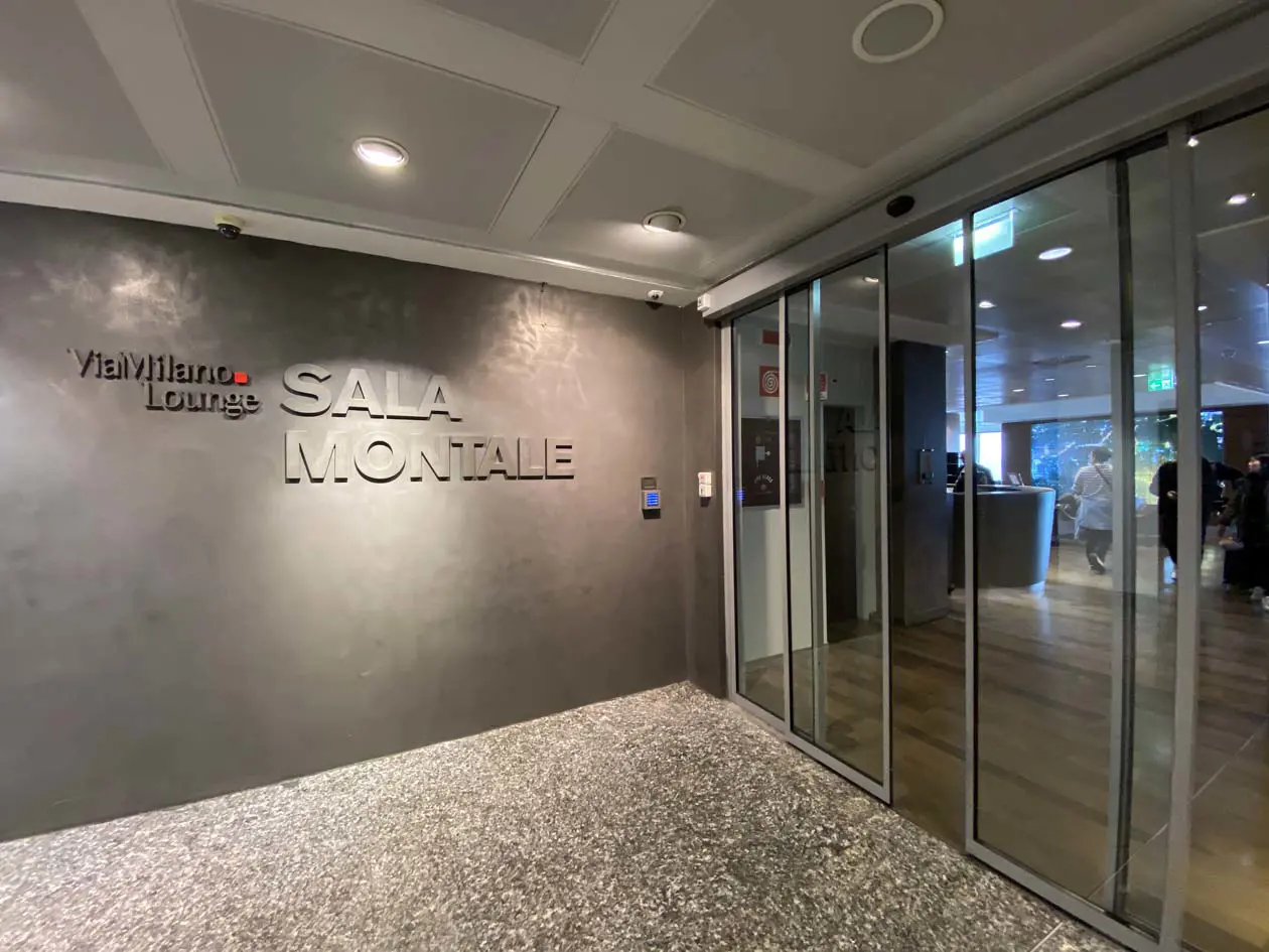 Sala Montale a MXP Foto: ©&nbsp;Sisterscom.com