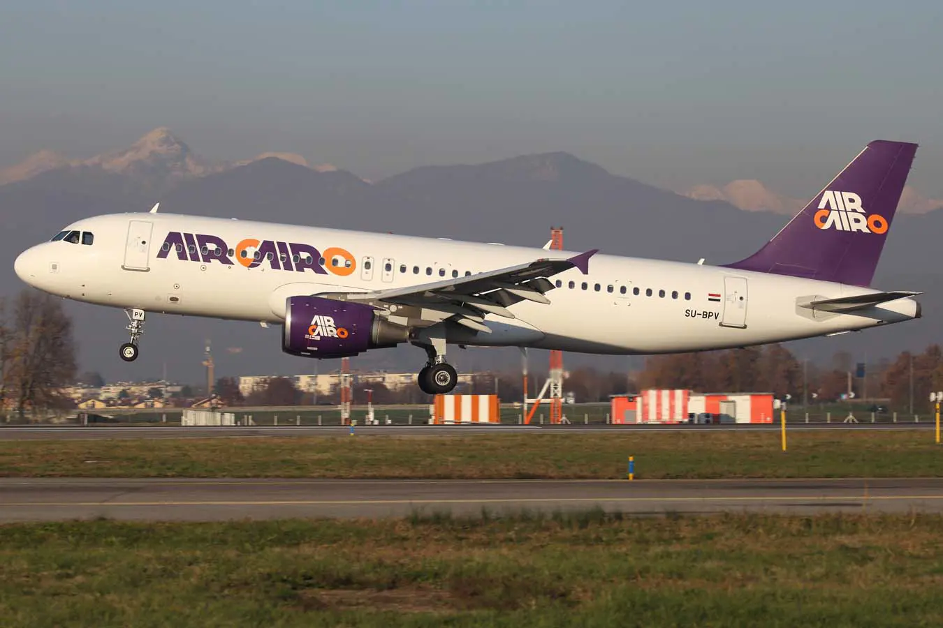 Air Cairo. Foto: Copyright © Milan Bergamo Airport - Sacbo