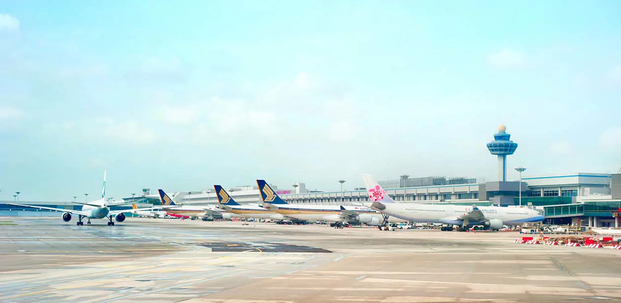 Aeroporto di Singapore Changi Foto: Copyright © Sisterscom.com / Depositphotos