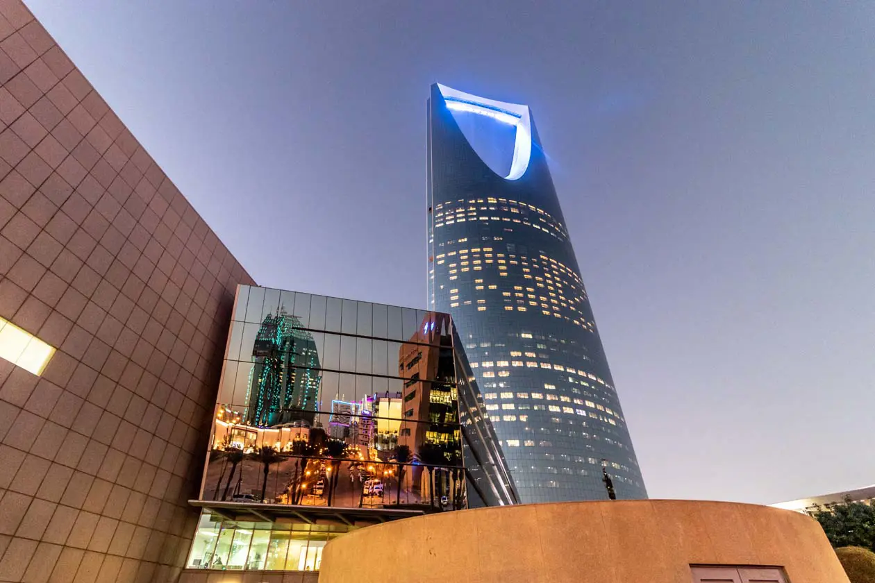 Kingdom Centre Sky Bridge a Riyadh Foto: Copyright © Sisterscom.com /&nbsp;Depositphotos