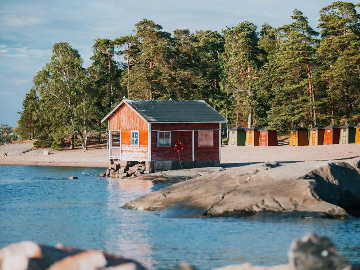 Isola di Pihlajasaari nella regione di Helsinki Foto: Copyright © Ente del turismo Visit Finland foto di Julia Kivelä