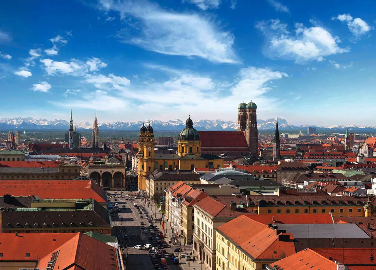 Alpine panorama Munich © München Tourismus, Thomas Klinger