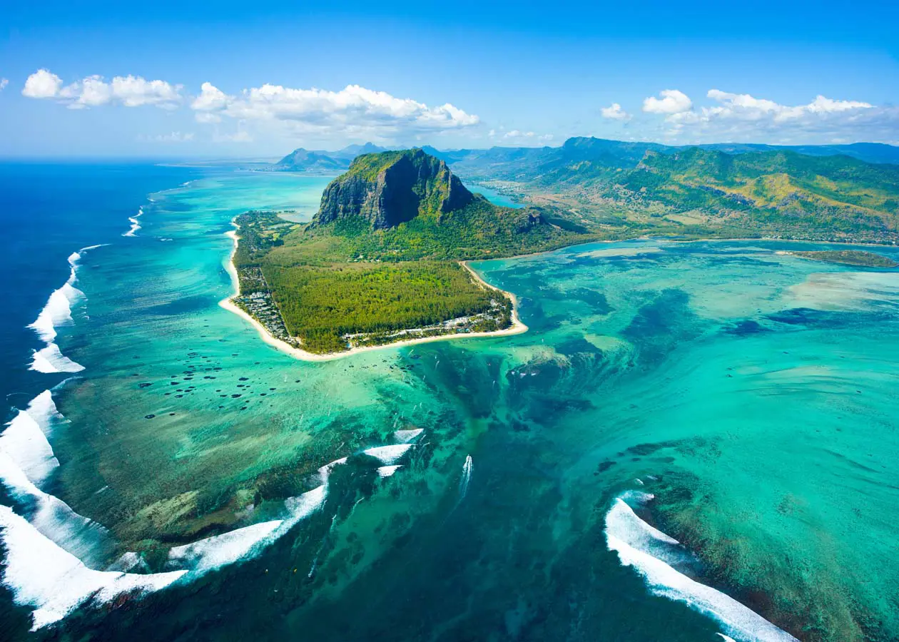Mauritius, montagna di Le Morne Brabant, Patrimonio Mondiale Copyright © Sisterscom.com / Depositphotos