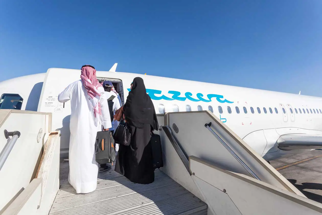 Jazeera Airways, Kuwait International Airport Foto: Copyright © Sisterscom.com / philipus / Depositphotos