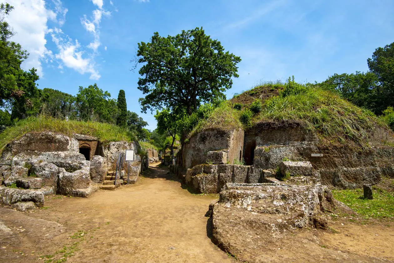 Necropoli di Cerveteri. Foto: Copyright © Sisterscom.com / Depositphotos