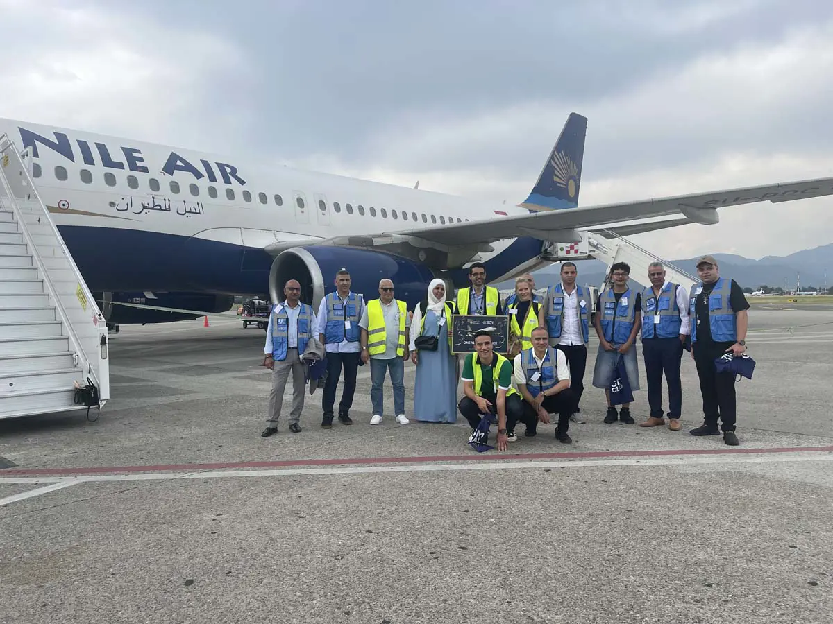 Nile Air Foto: Copyright © Aeroporto di Milano Bergamo - Sacbo